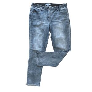 Democracy Ab'solution Girlfriend Jeans Denim Slimming Stretch Blue Size 10‎